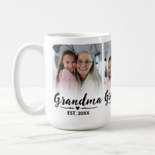 Mug Mémé a établi un script mignon noir 3 Photo