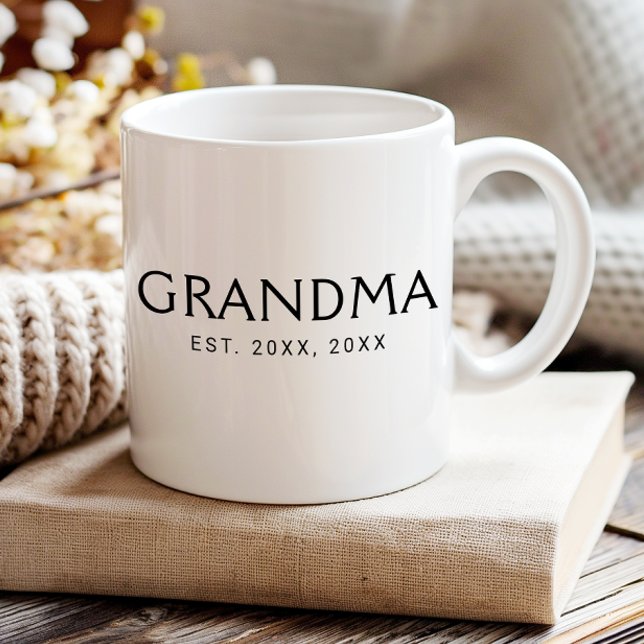 Mug Mémé a Fondé un Nouveau Cadeau pour Mémé (Créateur téléchargé)