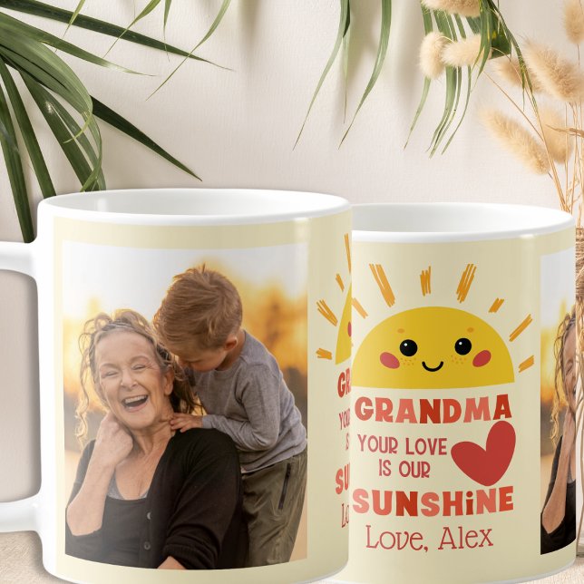 Mug Mémé amour jaune ludique mignon  (Créateur téléchargé)