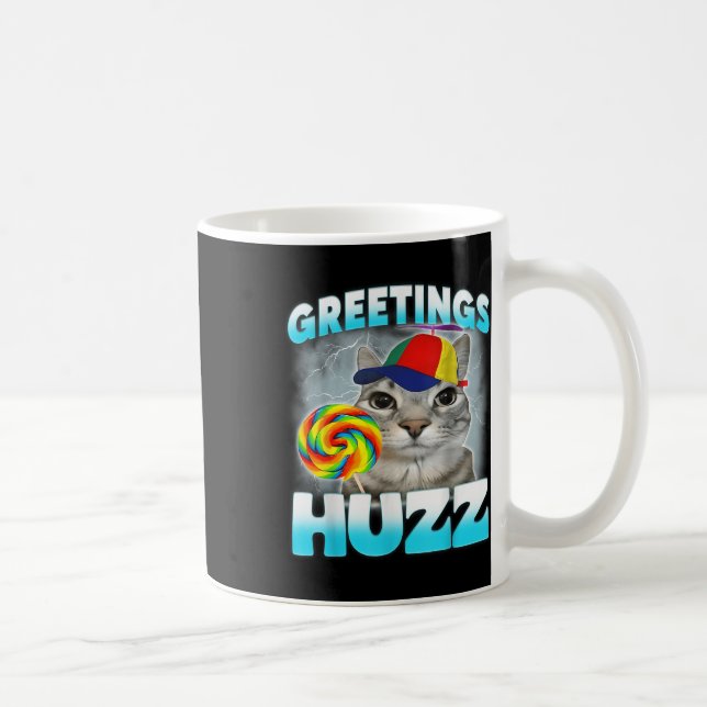 Mug Mème de chat drôle  (Droite)
