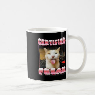 Mug Mème de chat drôle - Mème de chat factice certifié