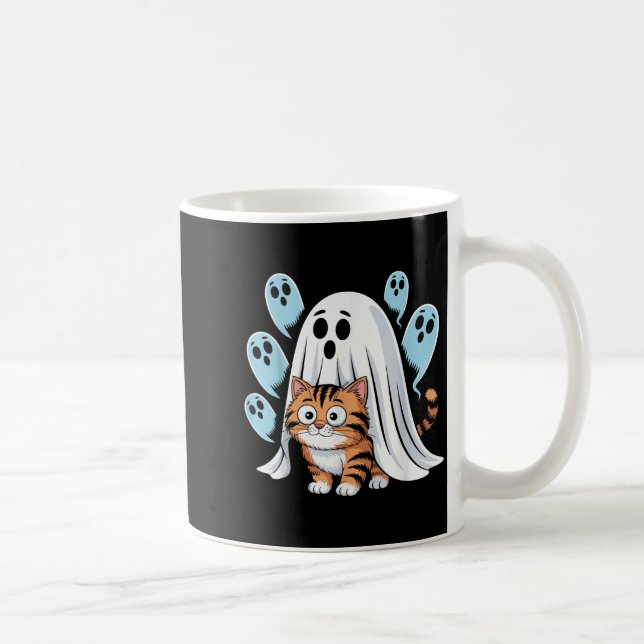 Mug Mème de chat drôle Soky Halloween minou  (Droite)