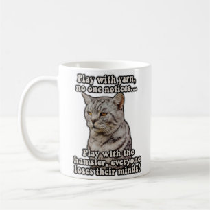 Mug Mème de chat en colère pour les amoureux de les ch