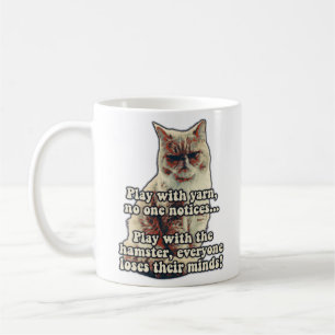 Mug Mème de chat fâché drôle pour les kitty personnes 