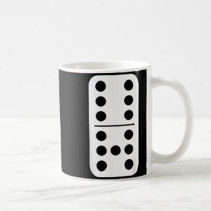 Mug Mème de domino drôle Stratégie de jeu six sept Num