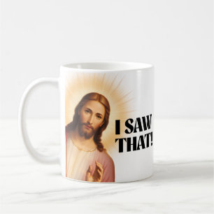 Mug Mème De Jésus Drôle J'Ai Vu Ça