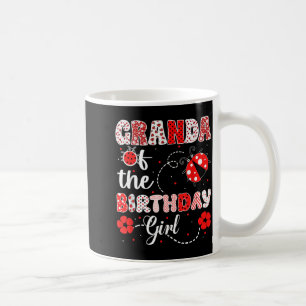 Mug Mémé de la fille d'anniversaire - Famille coccinel