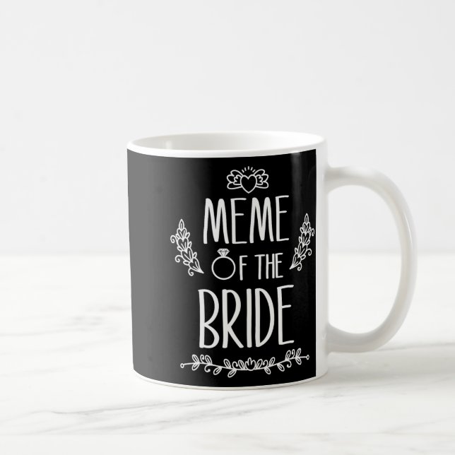 Mug Mème de la mariée Groupe de mariage Famille  (Droite)