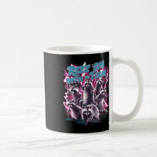 Mug Mème de l'autisme du raton laveur autiste drôle Ri