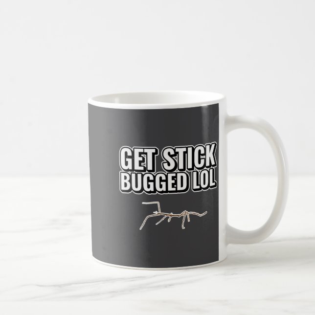 Mug Mème de Rien Obtenir Colle Bugged Lol Drôle Danse  (Droite)