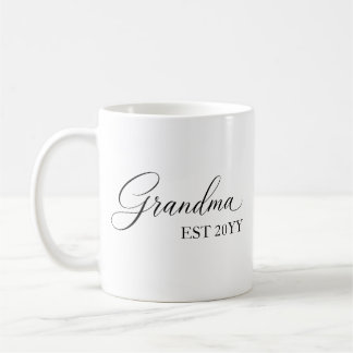 Mug Mémé depuis [Année] – Personnalisé 