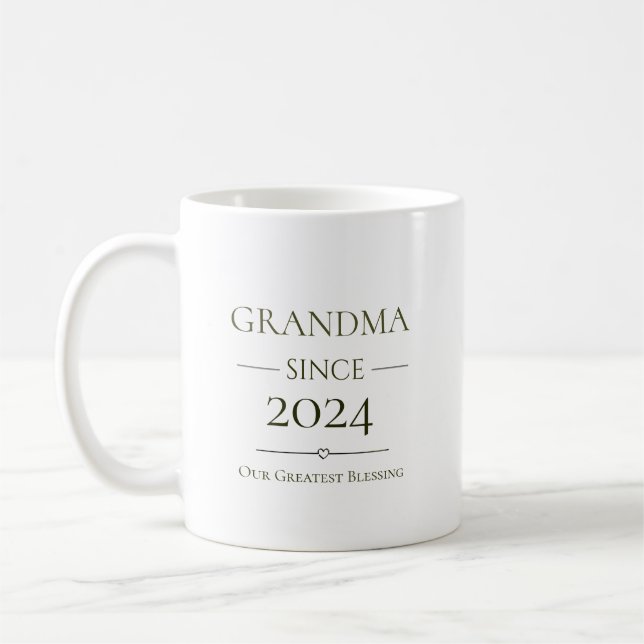 Mug Mémé depuis l'an de notre plus grande bénédiction (Gauche)