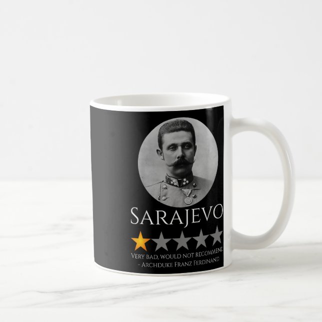 Mug Mème d'histoire - Archduke Franz Ferdinand - World (Droite)
