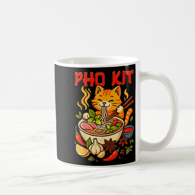 Mug Mème drôle de chat de Pho Kit Mariners  (Droite)