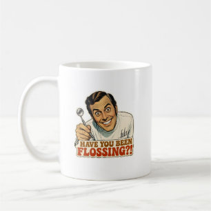 Mug Mème drôle de dentiste rétro Avez-vous utilisé du