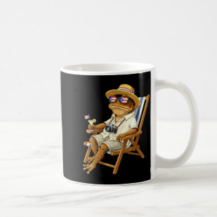 Mug Mème drôle de grenouille coqui drapeau de Porto Ri