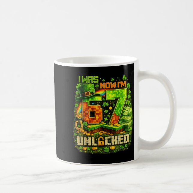 Mug Mème drôle six sept 67 bruh jeu vidéo pour garçons (Droite)