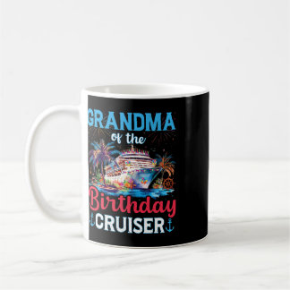 Mug Mémé du croiseur d'anniversaire Funny Cruise Birth