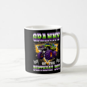 Mug Mémé du garçon d'anniversaire camion monstre anniv