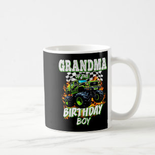 Mug Mémé du garçon fêté camion monstre anniversaire