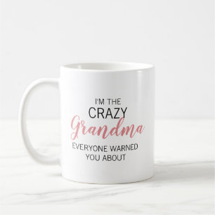 Mug Mémé Folle Nom Personnalisé