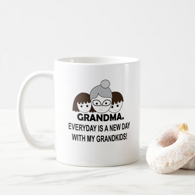 Mug Mémé Grand-mère  (Avec donut)