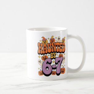 Mug Mème hanté 67 Six Sept 6-7 Blague drôle d'Internet