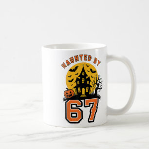 Mug Mème hanté 67 Six Sept 6-7 Blague drôle d'Internet