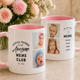 Mug MEME Incroyable Collage Photo