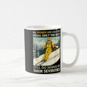 Mug Mémé maman fait toujours du ski dans les années so