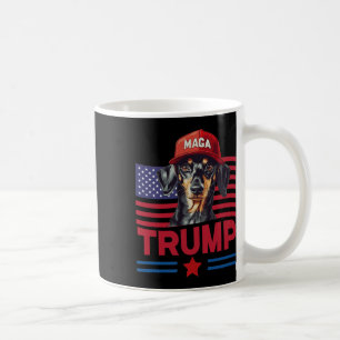 Mug Même mon chien aime Trump Drôle de Dachshund Méga