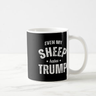 Mug Même mon mouton déteste Trump Anti Trump Men Farme