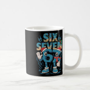 Mug Mème pour enfants 67 Six Sept 6 7 Brainrot italien