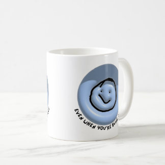Mug "Même quand vous êtes bleu, souriez" Café de motiv