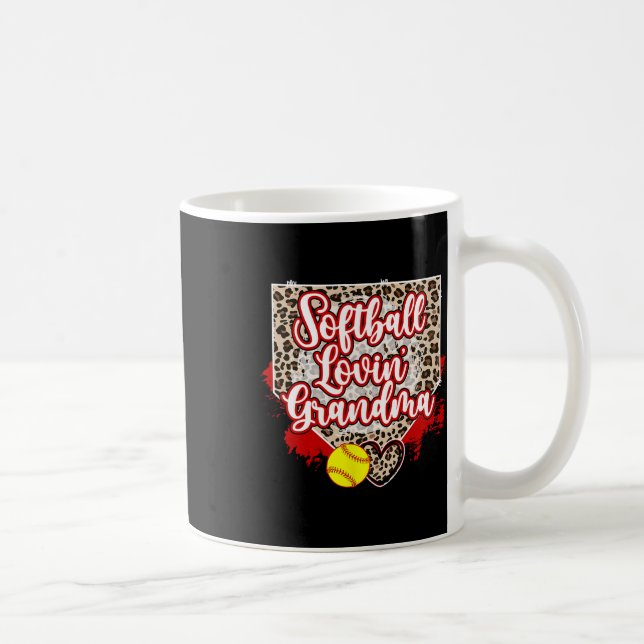 Mug Mémé qui aime le softball Mémé softball  (Droite)