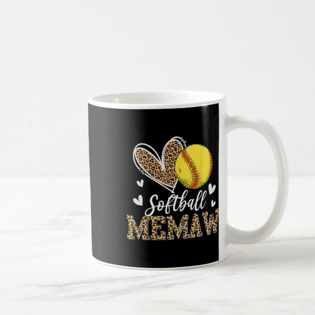 Mug Mémé Softll drôle Léopard Mémé Softll Joueur  (Droite)