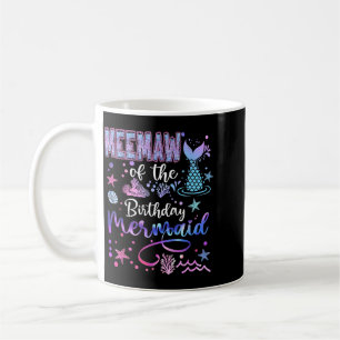 Mug Mémée de la sirène d'anniversaire drôle 1er annive