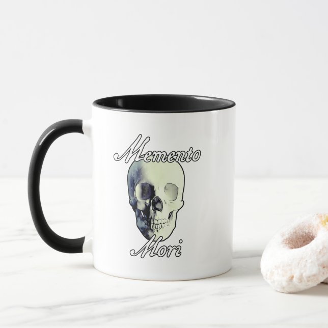 Mug Memento Mori   (Avec donut)