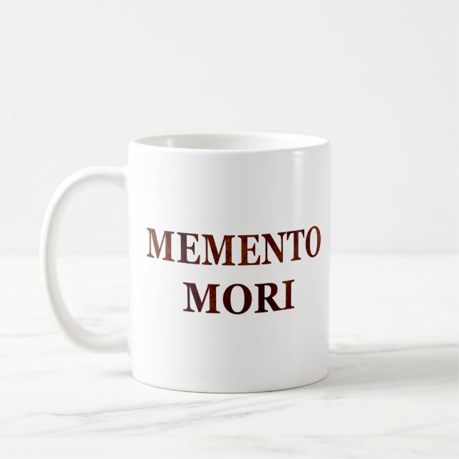 Mug Memento mori (Gauche)