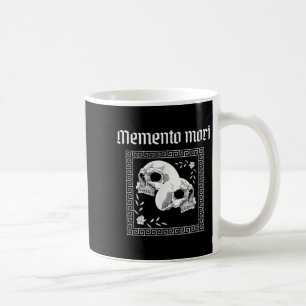 Mug Memento Mori Crâne Philosophie stoïque Hommes Femm