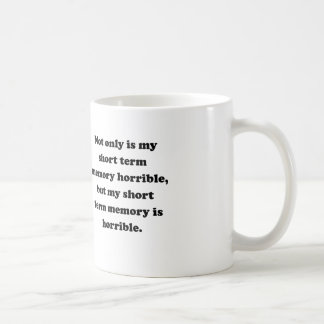 Mug Mémoire à court terme