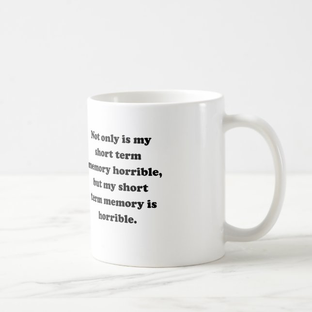 Mug Mémoire à court terme (Droite)