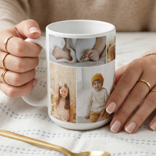 Mug Mémoire de famille minimaliste moderne en 8 photos