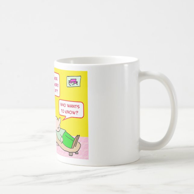 Mug mémoire de psychiatre qui veut savoir (Droite)