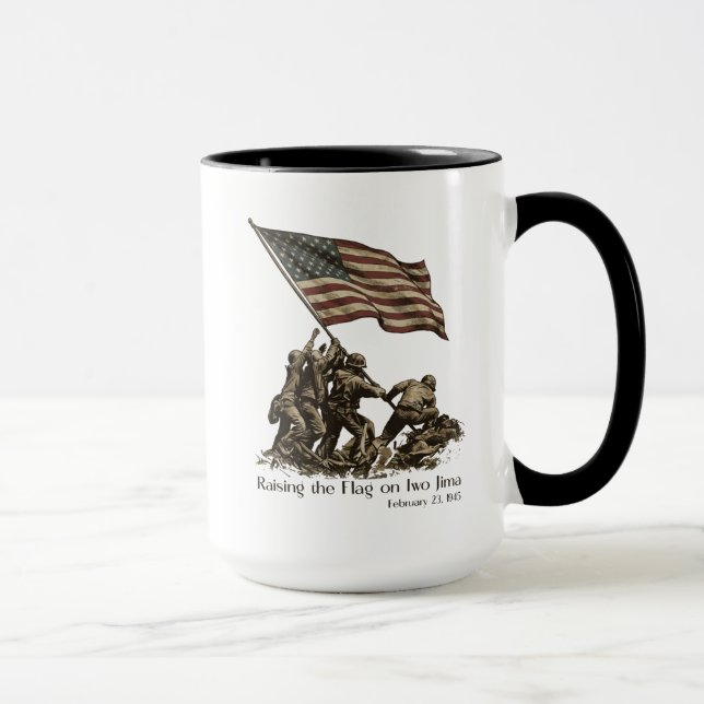 Mug Mémorial iconique du Corps des Marines des États-U (Droite)
