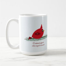 Mug Mémorial 'Les cardinaux apparaissent quand les