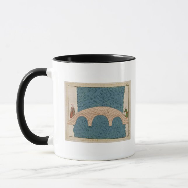 Mug Memorie Turchesche dépeignant le pont de Galata (Gauche)