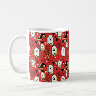 Mug Memphis incomparable géométrique de fantôme pour h