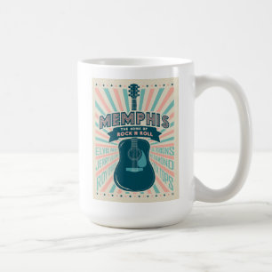 Mug Memphis, TN : Série de guitares   Rock-N-Roll