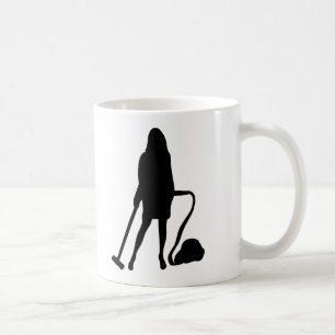 Mug ménagère - aspirateur - nettoyage